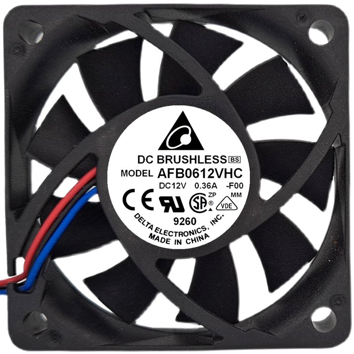 New Original Delta AFB0612VHC 6015 12V 0.36A 6CM 4-wire PWM CPU Cooling Fan